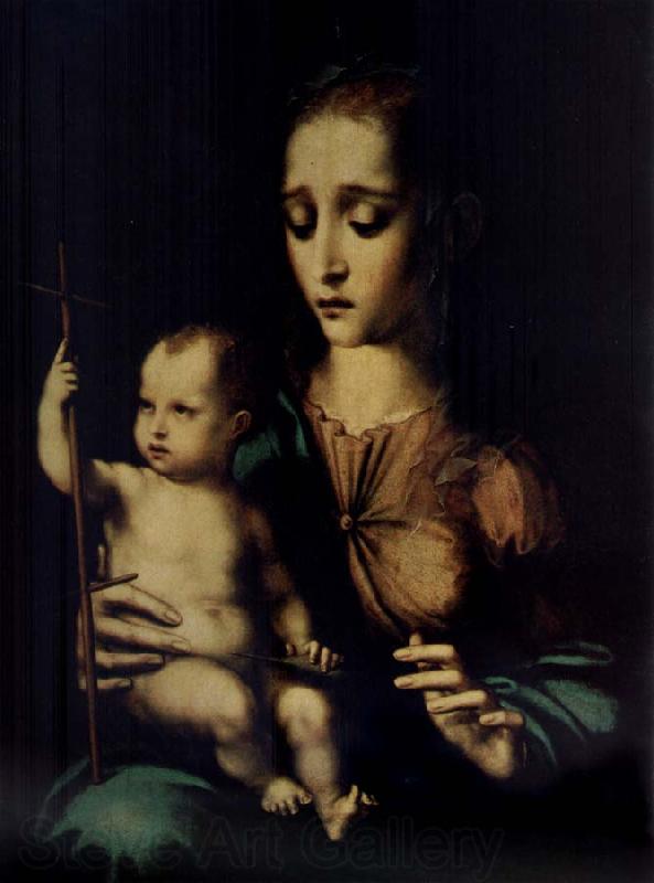 MORALES, Luis de Madonna and Child Spain oil painting art